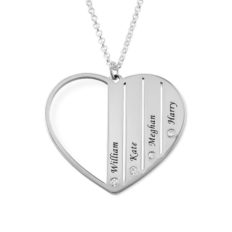 Mom Birthstone necklace in Sterling Silver - Triki Jewelry